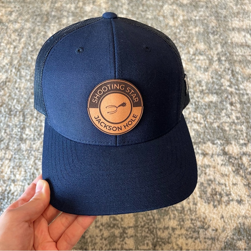 Branded Bills navy trucker hat